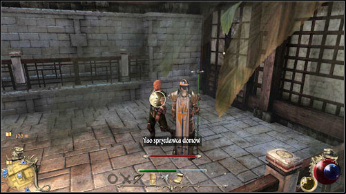 Once you get nearby one of the houses (M23:32), you will meet Yao - he will offer you a luxurious house for only 300000 auras - The Avenger, New House in Ashos | Quests - New Ashos - Quests - New Ashos - Two Worlds II Game Guide