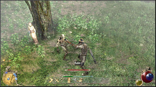 When only you enter the merchant area, you will be waylaid by an old woman, who will ask you to pray with her for her dead husband Balin - One Last Chance, Lexingtons Reward, A Prayer For The Dead | Quests - New Ashos - Quests - New Ashos - Two Worlds II Game Guide