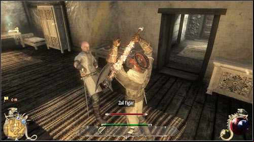 Ammar - the man who sold you the seeds - has been killed by Sergeant Zul Figar - Sick Auntie, Hand of Justice | Quests - Hatmandor - Quests - Hatmandor - Two Worlds II Game Guide