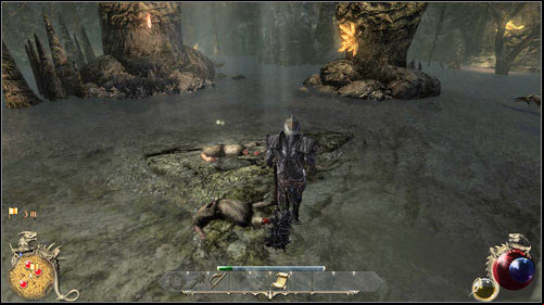 The elf runestone is the next target - The Broken Teleport, The Runestones | Quests - Alsorna - Quests - Alsorna - Two Worlds II Game Guide