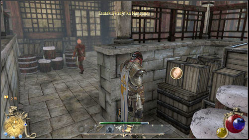 Once you arrive at Manganos whereabouts (M23:14) you will notice that the door is locked - Into The Lions Mouth, Sammy the Bull | Main quests - Chapter II - Main quests - Chapter II - Two Worlds II Game Guide