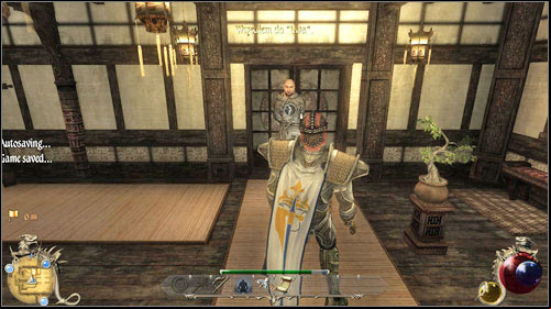Once youre inside the Lion (M23:13), you will notice a guard by the door - George You wont get past him without having a hip card - Into The Lions Mouth, Sammy the Bull | Main quests - Chapter II - Main quests - Chapter II - Two Worlds II Game Guide
