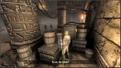 After accepting the task, go down and nearby the inn entrance you will find Old Yarsk - Inside Man, The Escort | Main quests - Chapter I - Main quests - Chapter I - Two Worlds II Game Guide