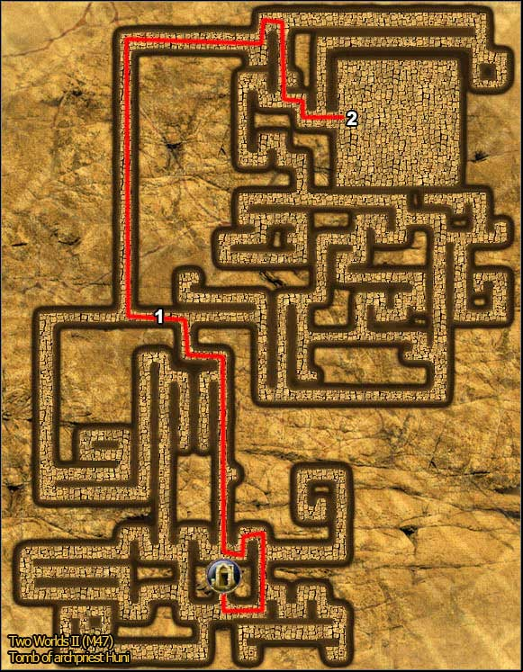 1 - Tombs - p. 2 | Quests Maps - Maps - Two Worlds II Game Guide