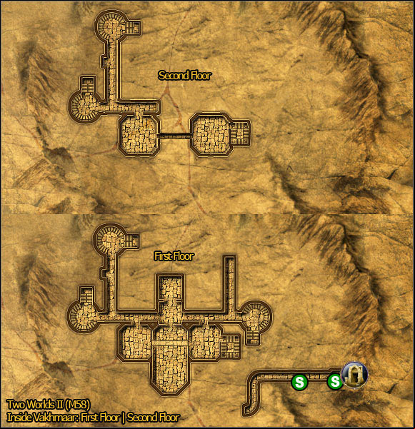 2 - Vahkmaar Castle | World Atlas Maps - Maps - Two Worlds II Game Guide