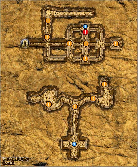 2 - Savannah - northern part | World Atlas Maps - Maps - Two Worlds II Game Guide