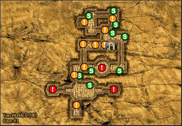 1 - Savannah - northern part | World Atlas Maps - Maps - Two Worlds II Game Guide