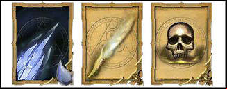 Ide (effect) + Missile (carrier) + Damage (modifier) - Distinguished spells | Spell combinations - Spell combinations - Two Worlds II Game Guide