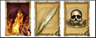 Fire (effect) + Missile (carrier) + Damage (modifier) - Distinguished spells | Spell combinations - Spell combinations - Two Worlds II Game Guide