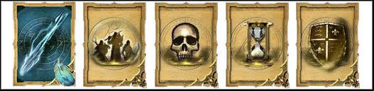 Lightning (effect) + Area Effect (carrier) + Damage (modifier) + Time (modifier) + Protection (modifier) - Distinguished spells | Spell combinations - Spell combinations - Two Worlds II Game Guide