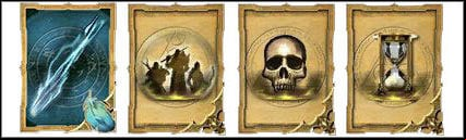 Lightning (effect) + Area Effect (carrier) + Damage (modifier) + Time (modifier) - Distinguished spells | Spell combinations - Spell combinations - Two Worlds II Game Guide