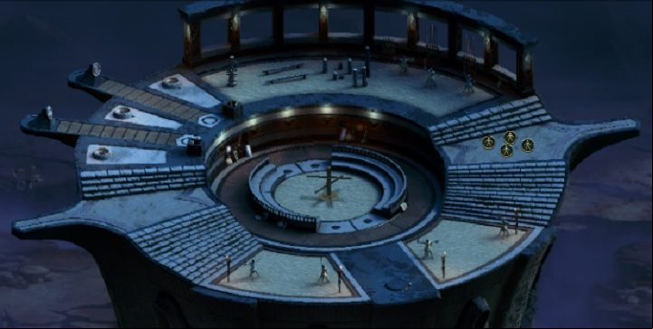 This upgrade doesnt offer any tangible benefits in the form of equipment, but if you visit it often enough, you can complete the game at a very high experience level which translates into additional combat abilities and increased battle performance - Training Grounds | Spires - Spires - Tyranny Game Guide