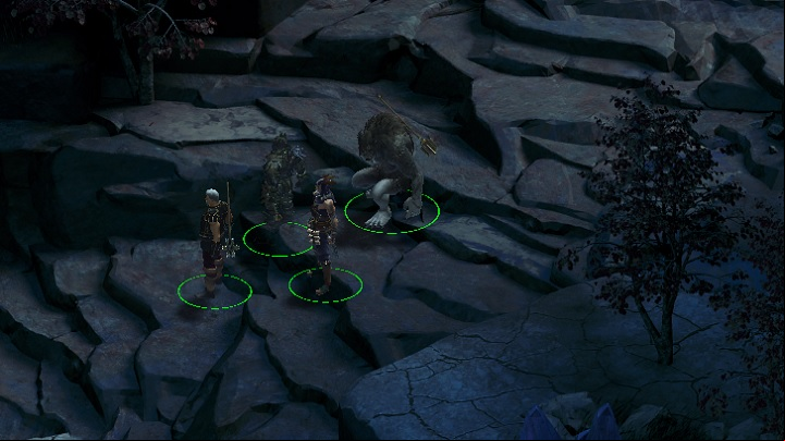 After entering the location you have to walk east where youll shortly encounter a small squad of the Scarlet Chorus soldiers - Carving the Path - main quest | Stone Sea - Stone Sea - Tyranny Game Guide