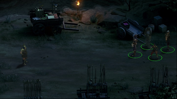 The commander of the Vendrien Guard can be found in the central point of the Tripnettle Wilderness - Taking the Outer Valley - main quest | Scarlet Chorus Camp - Scarlet Chorus Camp - Tyranny Game Guide