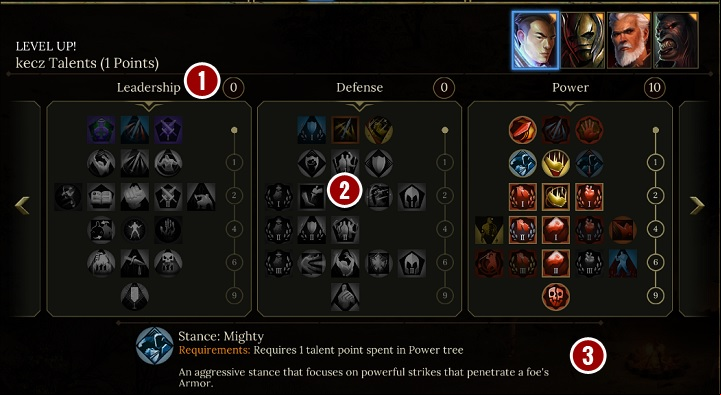 1 - The Interface - The Basics - Tyranny Game Guide