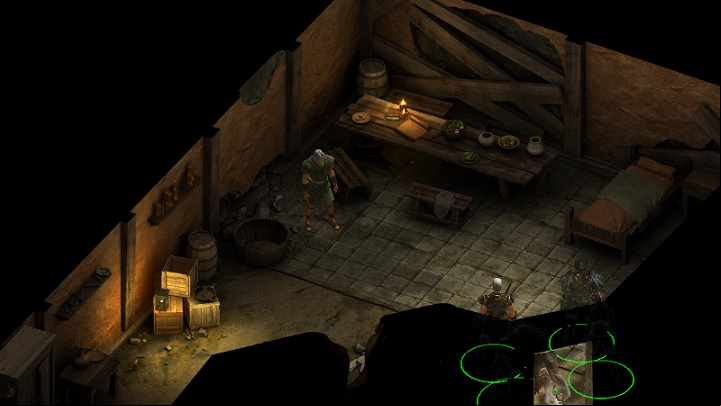 Find the Elder of Lethians Crossing presented in the screenshot (find out more about his location in the appropriate chapter of the game guide) - Stirring Visions - Main quest | Mountain Spire - Mountain Spire - Tyranny Game Guide