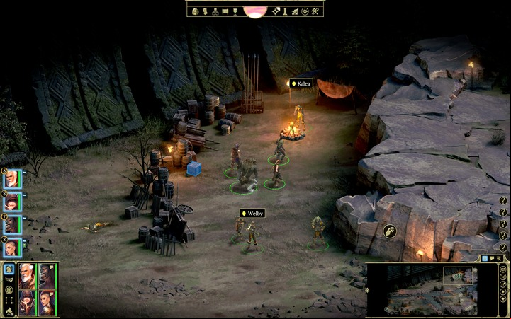 Kalea will be standing at Welbas camp in Twin Rivers - Blind Ambition, The Missing Shipment, Leave No One Behind | Haven - Haven - Tyranny Game Guide