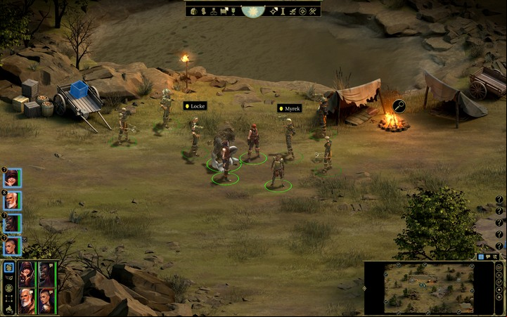 Locke and Myrek - The Symphony of the Forge - main quest | Stone Sea - Stone Sea - Tyranny Game Guide