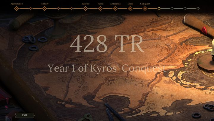 Conquest consists of 3 acts, marked in years - 1st Year of the Conquest - Conquest - World Map decisions - Tyranny Game Guide