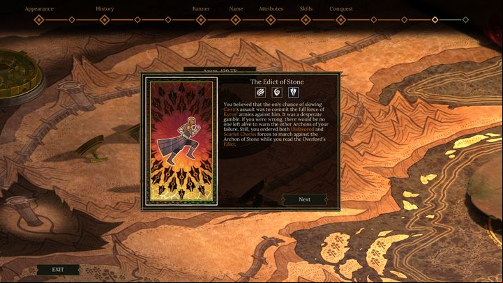 You must decide who should face the Cairn. Only the effort of both armies can leave the city intact. - 3rd Year of the Conquest - Conquest - World Map decisions - Tyranny Game Guide