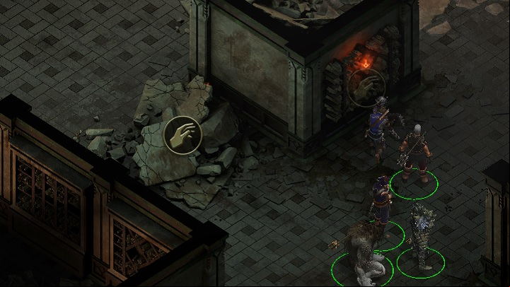 Another piece of the code can be found in the north part of the ruins, and in order to reach the shelf, you will have to a pile of debris (48 Athletics required) - Extinguishing the Flames - main quest | Contested Lands - Contested Lands - Tyranny Game Guide