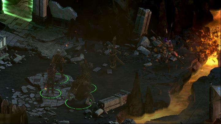 Enter the location and move north and then west - The Ties That Bind - main quest | Contested Lands - Contested Lands - Tyranny Game Guide