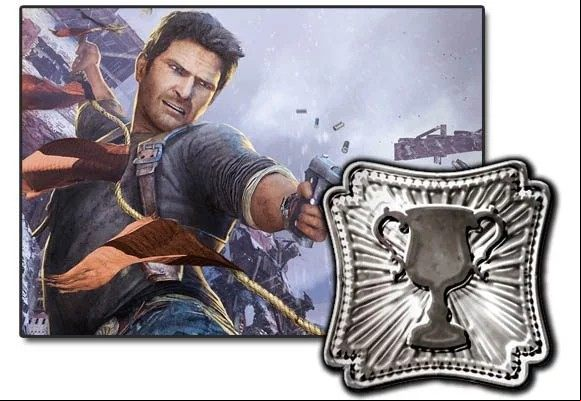 No, the trophies are slightly different for the PS3 and PS4 versions - Uncharted 2: Trophies - introduction - Trophies - Uncharted 2 Guide