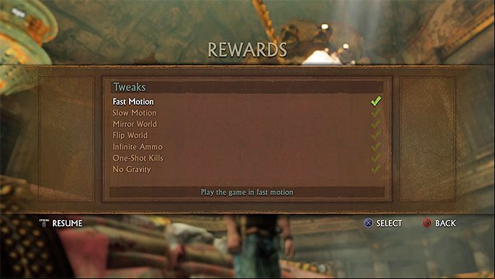 You can use the cheats only after you complete the campaign for the first time (you can do this on any difficulty settings) - Uncharted 2 Guide