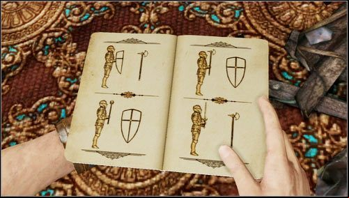 Once you approach the statues, you will notice that they are placed on mobile platforms - Uncharted 3: Chapter 6 - The Chateau part 2 walkthrough - Walkthrough - Uncharted 3 Drakes Deception Guide