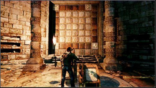 Another puzzle awaits us here - Uncharted 3: Chapter 6 - The Chateau part 2 walkthrough - Walkthrough - Uncharted 3 Drakes Deception Guide