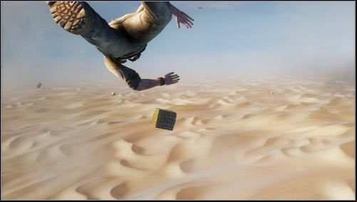 Even if you try to stay on the plane, youll eventually be sucked outside - Uncharted 3: Chapter 17 - Stowaway walkthrough - Walkthrough - Uncharted 3 Drakes Deception Guide