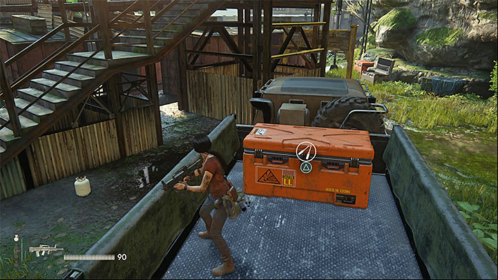 The second crate is in the right part of the train station - 8 - Partners | Secrets - Secrets - Uncharted: The Lost Legacy Game Guide