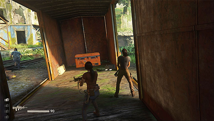 You are going to need two rockets - Right Under Your Nose | Trophy Guide - Trophy Guide - Uncharted: The Lost Legacy Game Guide