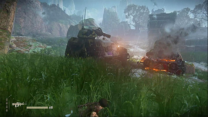 You can also try to obtain this trophy in the sixth chapter of the game (The Gatekeeper) - Overkill Trophy | Trophy Guide - Trophy Guide - Uncharted: The Lost Legacy Game Guide