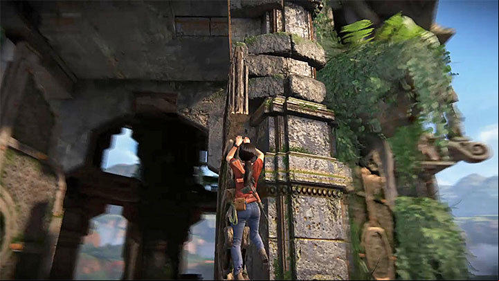After you get to the top of the tower, open all the doors which, by default, are for revealing all the key locations on the map - Your Prize Trophy | Trophy Guide - Trophy Guide - Uncharted: The Lost Legacy Game Guide