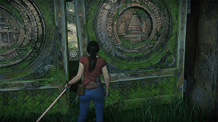 Attach the winch to the gate. - 3 - Homecoming | Walkthrough - Walkthrough - Uncharted: The Lost Legacy Game Guide