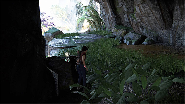 This treasure has been hidden in the cave underneath Ganesha fort in the South-Eastern part of the map - 4 - Treasures in Wester Ghats | Secrets - Secrets - Uncharted: The Lost Legacy Game Guide