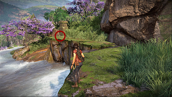 You can find this secret when you are exploring areas around fort Ganesha which is located in the south-east part of the map - 4 - Treasures in Wester Ghats | Secrets - Secrets - Uncharted: The Lost Legacy Game Guide