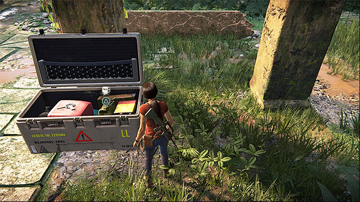 This treasure can be found during your searches for one of the lockboxes - 4 - Treasures in Wester Ghats | Secrets - Secrets - Uncharted: The Lost Legacy Game Guide
