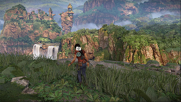 You can take this photo right after you start chapter four - 4 - Photos, optional conversations and lockboxes in Wester Ghats | Secrets - Secrets - Uncharted: The Lost Legacy Game Guide