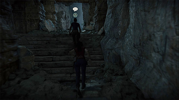 The last conversation can be done in the final part of the chapter, after the meeting with Asav and escaping by using the aqueducts - 5 - The Great Battle - All secrets - Secrets - Uncharted: The Lost Legacy Game Guide