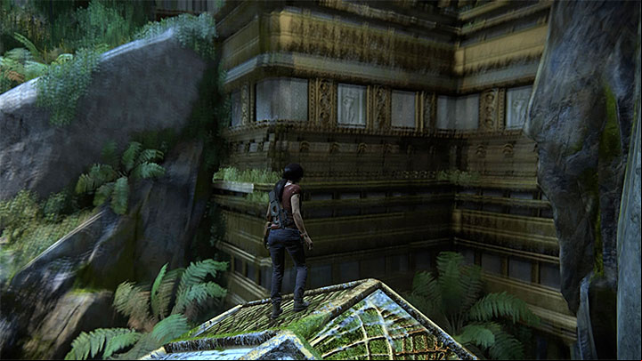 Climb up - Solution to the puzzle with Shivas statue | Walkthrough - Walkthrough - Uncharted: The Lost Legacy Game Guide
