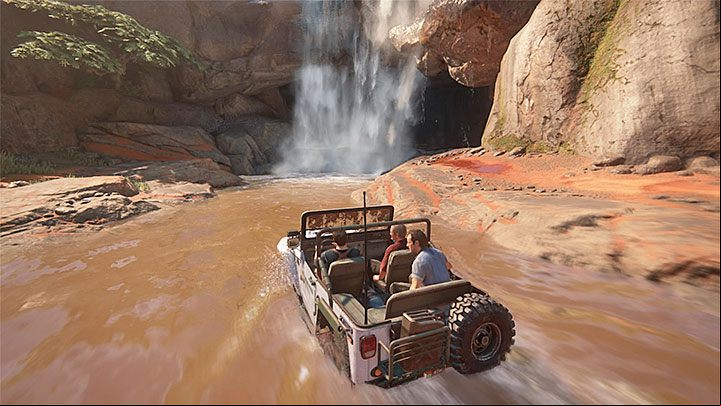 The next secret is located near the waterfall - Uncharted 4: Chapter 10 The Twelve Towers - treasure list - Treasures - Uncharted 4: A Thiefs End Game Guide