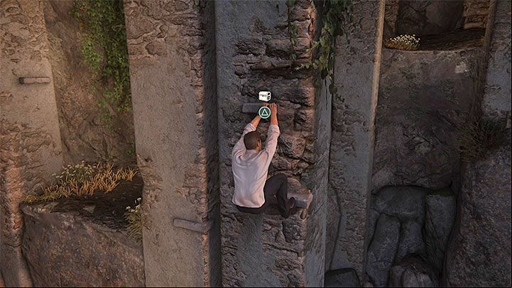 Wait until you regain control over the protagonist and jump to a horizontal bar - Uncharted 4: Chapter 6 Once a Thief - walkthrough - Walkthrough - Uncharted 4: A Thiefs End Game Guide