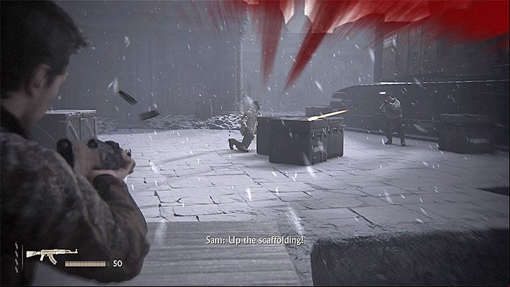 Climb up and deal with your opponents right away - Uncharted 4: Chapter 9 Those Who Prove Worthy - walkthrough - Walkthrough - Uncharted 4: A Thiefs End Game Guide