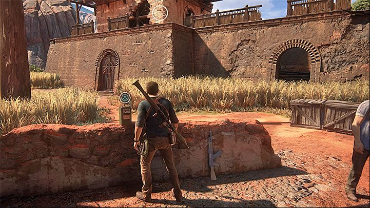 Once the battle is over, you should pick up weapons and ammo, and look around the area - Uncharted 4: Chapter 10 The Twelve Towers - walkthrough - Walkthrough - Uncharted 4: A Thiefs End Game Guide