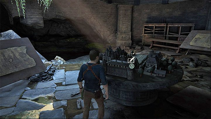Examine the model and the rest of the items in the hideout. - Uncharted 4: Chapter 12 At Sea - walkthrough - Walkthrough - Uncharted 4: A Thiefs End Game Guide
