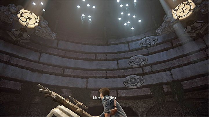 If you have taken all of the steps correctly, Sam should speak (otherwise, reload the last checkpoint and try again) - Uncharted 4: Chapter 12 At Sea - walkthrough - Walkthrough - Uncharted 4: A Thiefs End Game Guide