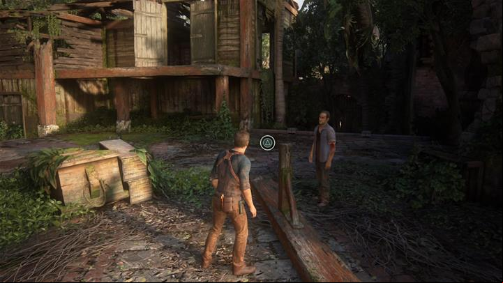 Push over the beam with Sam - Uncharted 4: Chapter 20 No Escape - walkthrough - Walkthrough - Uncharted 4: A Thiefs End Game Guide