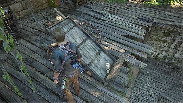 You can find the first collectible at the very beginning of the chapter - Uncharted 4: Chapter 14 Me in Paradise - treasure list - Treasures - Uncharted 4: A Thiefs End Game Guide